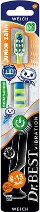 Produktbild Vileda Dr. Best, Vibration Junior, elektrische Pinsel, 1 Stück (Oszillierende Zahnbürste)