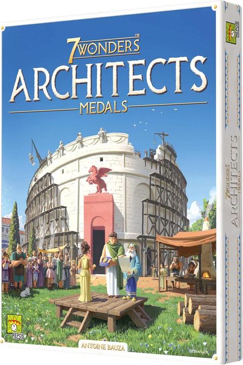 Produktbild Repos Production 7 Wonders Architects - Medals, Kartenspiel, für 2-7 Spieler, ab 8 Jahren (DE-Erw (Deutsch)