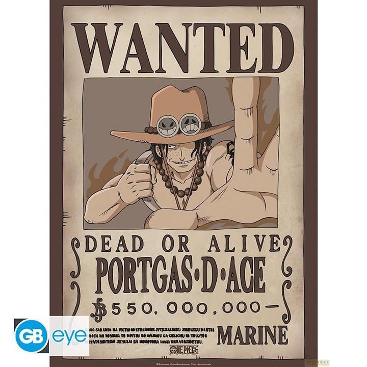 Produktbild ABYstyle One Piece - Wanted Sabo & Ace (52 x 38 cm)