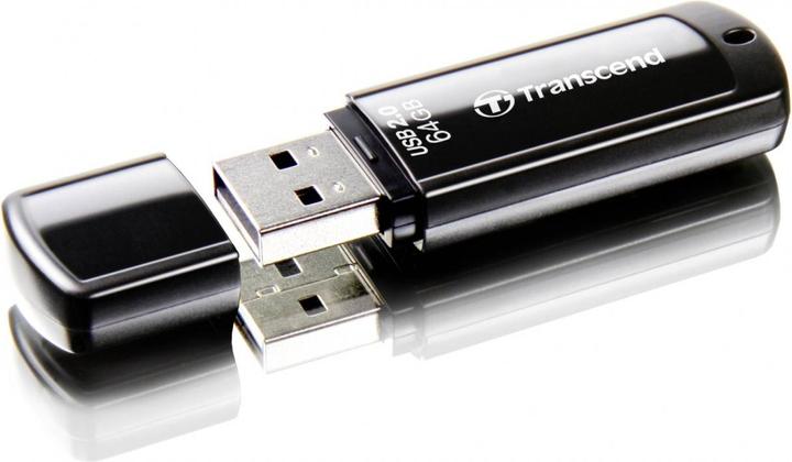 Actual product image Transcend JetFlash 350 (64 GB, USB-A, USB 2.0)