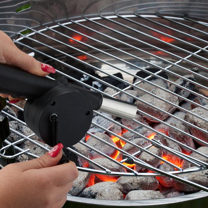 Actual product image Relaxdays BBQ Blower Manual Set Of 2