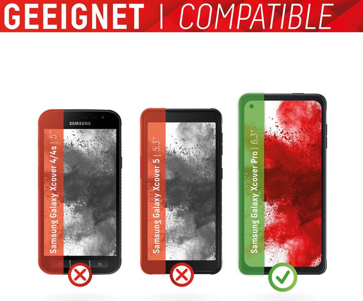 Produktbild Displex Real Glass, 2D Panzerglas (1 Stück, Samsung Galaxy Xcover Pro)
