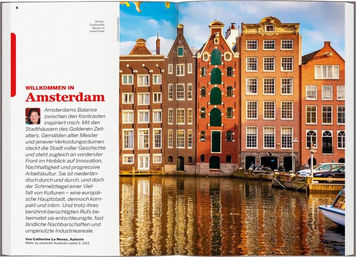 Actual product image Reiseführer Amsterdam (German, Kate Morgan, Catherine Le Nevez, Barbara Woolsey, 2023)
