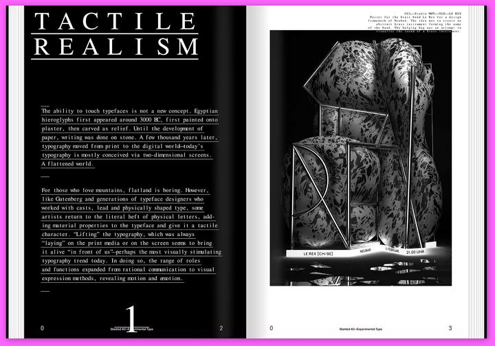Actual product image Slanted Magazine #40-Experimental Type 2.0 (English, Slanted Publishers, 2023)