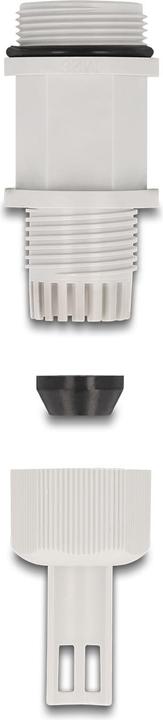Actual product image Delock M28 cable gland with cable tie fastening gra