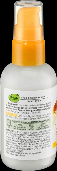 Actual product image dm alverde Nutri-Care hair serum