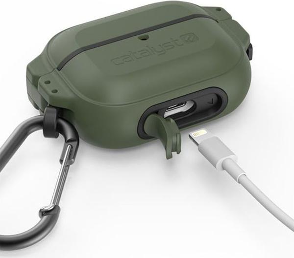Image du produit Catalyst Total Protection Airpods Pro Étui étanche IP68 - Vert kaki (Manchon pour casque d'écoute)