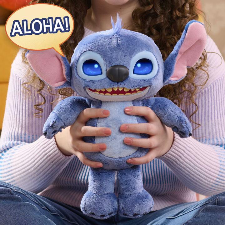 Image du produit Just Play Stitch Many Moods of Stitch Feature Peluche (32.64 cm)