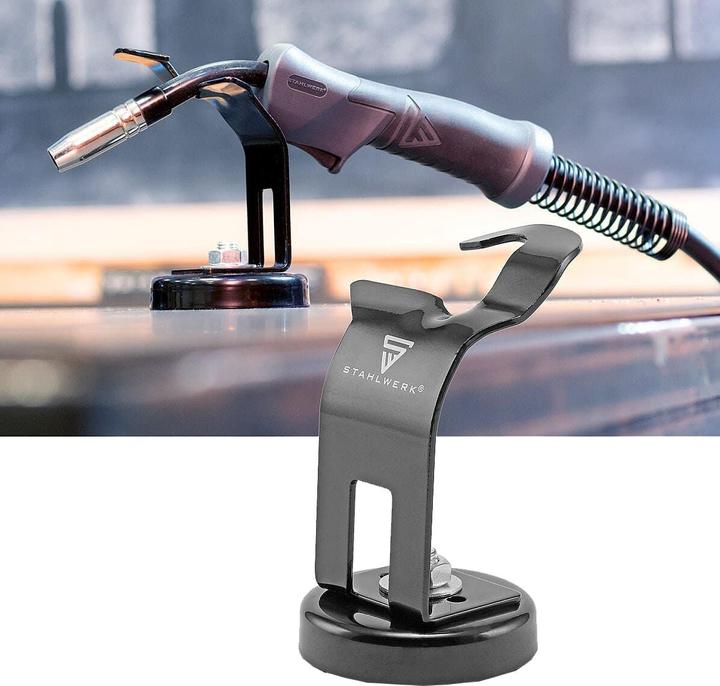 Produktbild Stahlwerk Schweissbrenner-Halterung MIG MAG mit magnetischem Standfuss