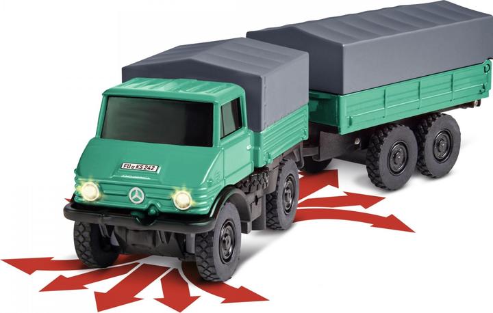 Produktbild Carson 1:87 MB Unimog Forst m.Häng.2.4G 100%RTR (RTR Ready-to-Run)