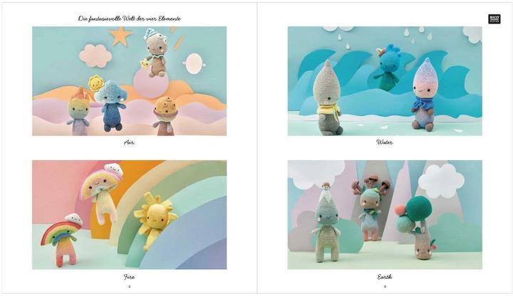Immagine prodotto Rico Design Manuale Ricorumi Element Heads 36 pagine