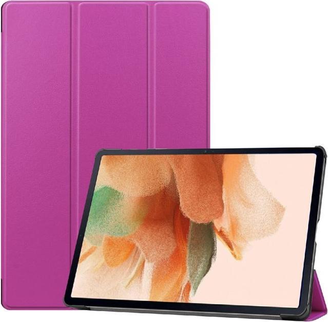 MU Classic Dreifach faltbare Leder Hülle (Galaxy Tab S7 FE)