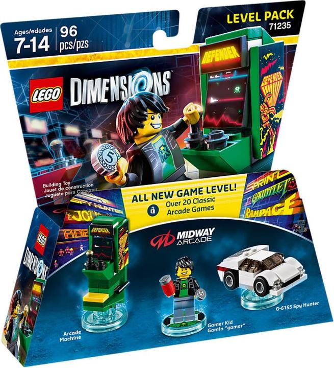 Produktbild LEGO Dimensions Midway Arcade Level Pack (71235, LEGO DC, LEGO Dimensions)