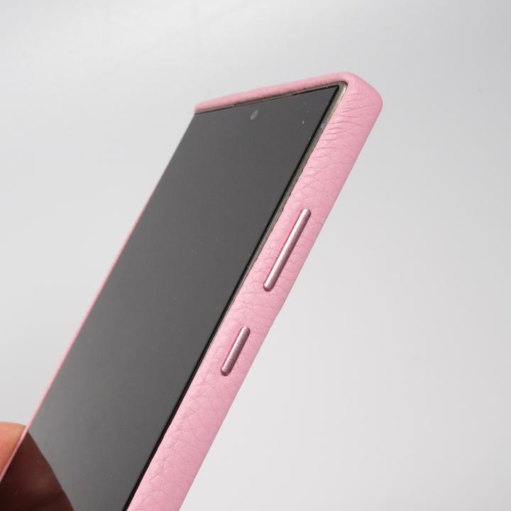 Actual product image PhoneLook Coque Cuir de veau luxe grainé intégral avec boutons métalliques et MagSafe (Samsung Galaxy S24 Ultra)