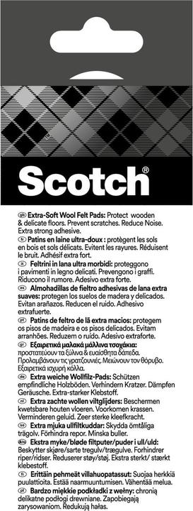 Immagine prodotto Scotch Scivoli in feltro extra morbidi (Alianti in feltro, 1 Pezzo/i)
