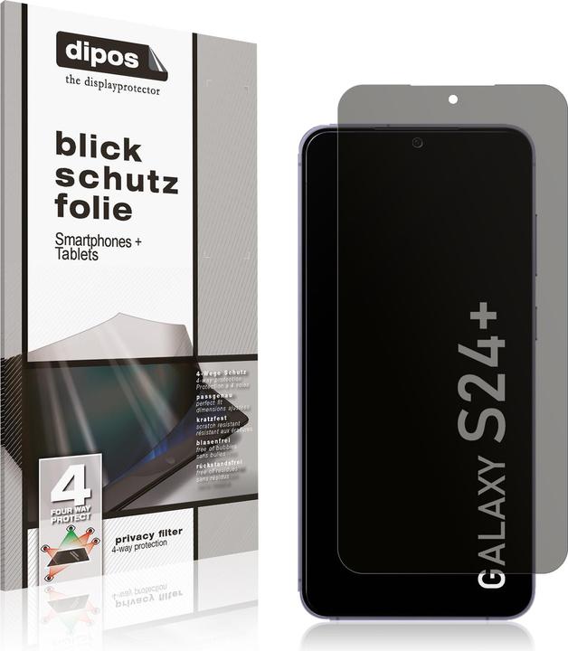 Immagine prodotto Dipos Pellicola Protettiva 4-Way Privacy (1 Pezzo/i, Samsung Galaxy S24+)