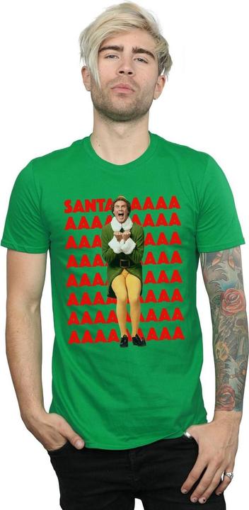 Produktbild Elf Buddy Santa Scream TShirt (XXL)