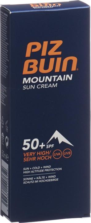 Piz Buin Crema solare di montagna (Crema solare, SPF 50+, 50 ml, 72 g)