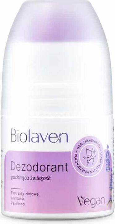 Biolaven Deodorant in roll-on ball 50ml (Roll-on, 50 ml)