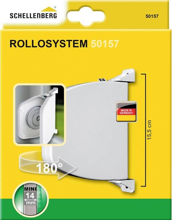Actual product image Schellenberg 50157 Surface-mounted belt winder Suitable for (roller shutter systems) Clamp be