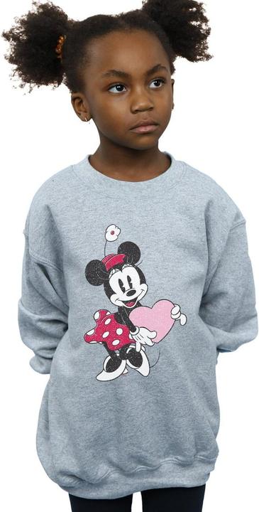 Immagine prodotto Disney Minnie Mouse Love Heart Felpa Ragazze (152, 158)
