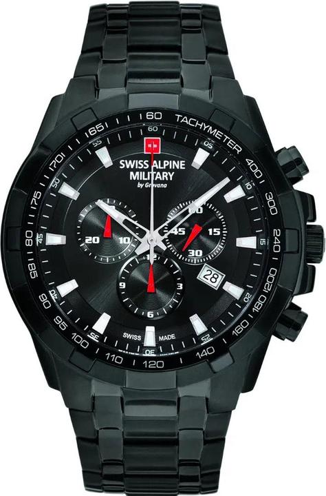 Immagine prodotto Swiss Alpine Military Collezione STAR FIGHTER - Orologio svizzero al quarzo (Fatto in Svizzera, 46 mm)