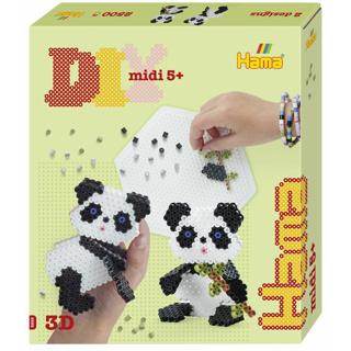 Actual product image Magni hama Bügelperlen Geschenkpackung Panda 3D