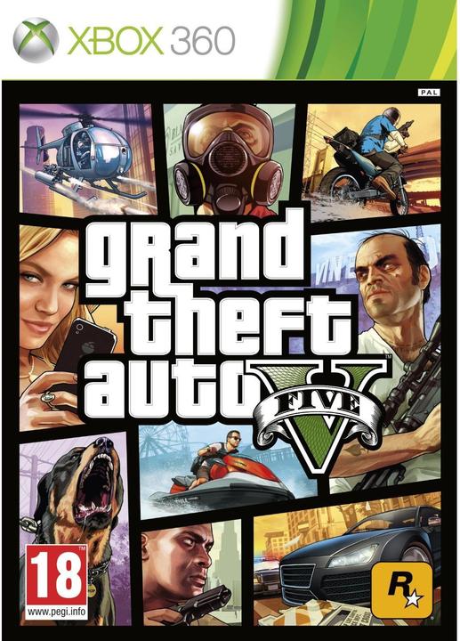 Immagine prodotto Rockstar Grand Theft Auto V (GTA 5) (Xbox 360, EN)