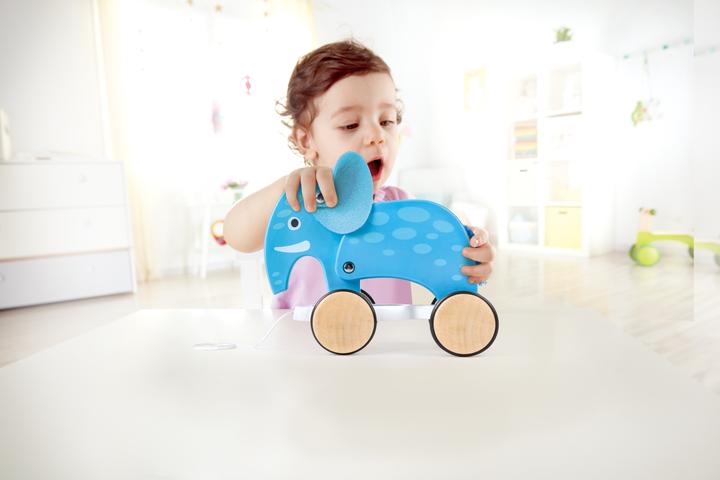 Actual product image Hape Pull-along elephant