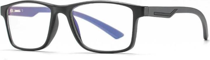 Techsuit - Anti-Blue Light Glasses Reflex TR90 (F2388) - Rectangular - Sand Black