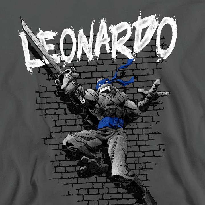 Immagine prodotto Teenage Mutant NT Felpa Leonardo Adulto Unisex (XXL)