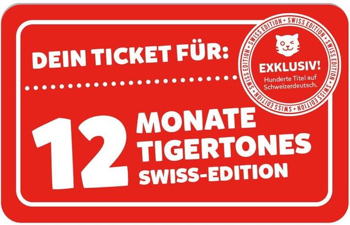 Image du produit Tigermedia tigertones - Ticket 12 mois Swiss-Edition (Allemand)
