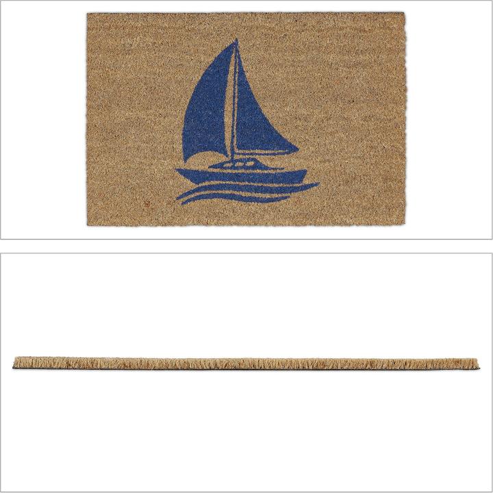 Produktbild Relaxdays Fussmatte (60 x 40 x 1.5 cm)