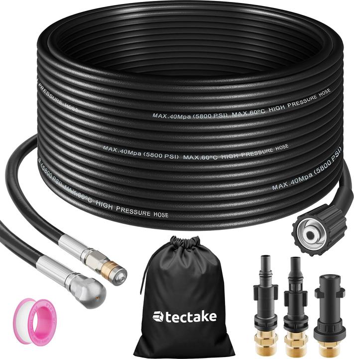Produktbild tectake Rohrreinigungsschlauch (1 Stk.)