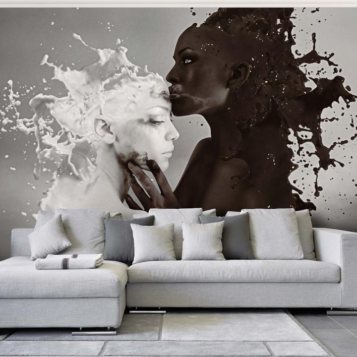 Produktbild Bilderwelten Milch & Kaffee Kuss (336 x 225 cm)