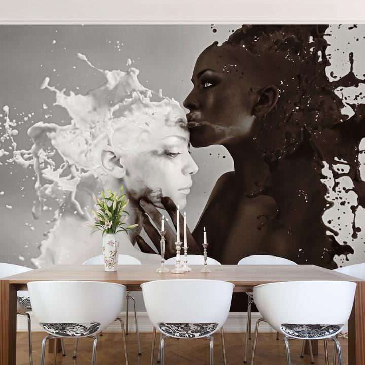 Produktbild Bilderwelten Milch & Kaffee Kuss (336 x 225 cm)