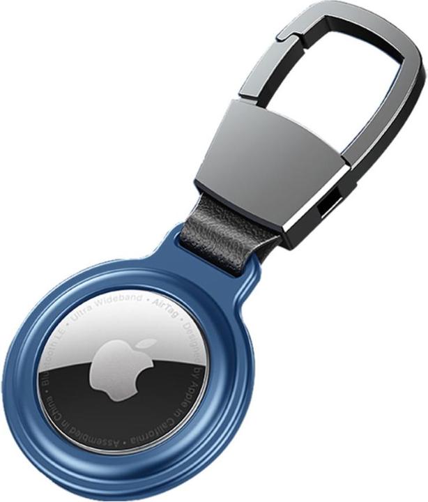 Produktbild Ueli Express Aluminium Magnetische Schlüsselanhänger Halterung für Apple AirTag Blau
