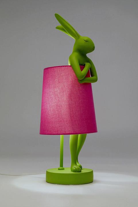 Produktbild Kare Design Tischleuchte Animal Rabbit Grün/Pink 50cm (E14)