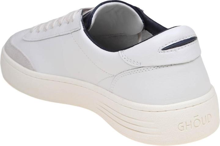 Immagine prodotto Ghoud lido low sneakers in white/blue leather and suede (41)