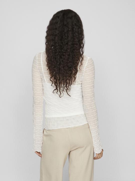 Actual product image Vila Boat-neck top with long sleeves (XS)