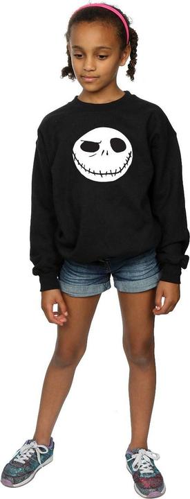 Image du produit Disney - Sweat NIGHTMARE BEFORE CHRISTMAS JACK'S BIG FACE - Fille (152, 158)