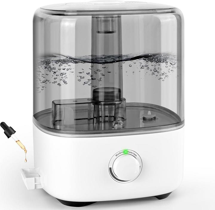 Image du produit Vankarr Ultraschall-Luftbefeuchter mit Top-Fill und 360° Düse (50 m²)