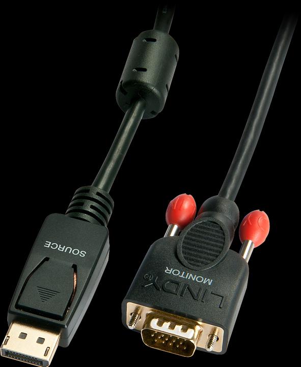 Produktbild Lindy DisplayPort — VGA (3 m, VGA, DisplayPort)