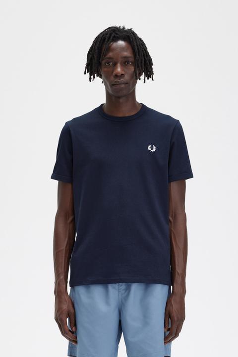 Immagine prodotto Fred Perry Maglietta Ringer navy (XXL)