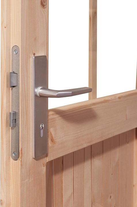 Image du produit Karibu Abri de sauna Pekka accès d'angle (9 KW Bio contrôle externe)