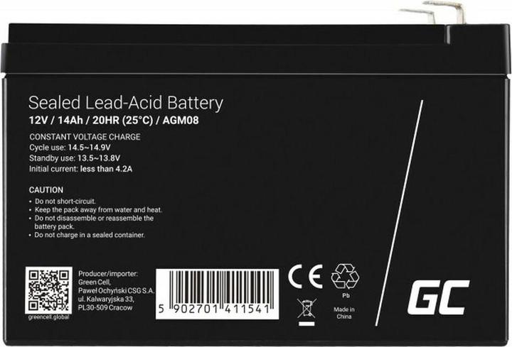 Immagine prodotto GreenCell Batteria (12 V, 14 Ah)