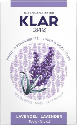 Image du produit Klar Savon à la lavande 100 g (Savon dur)