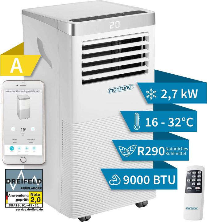 Image du produit Monzana MZKA1000 (9000 BTU/h)