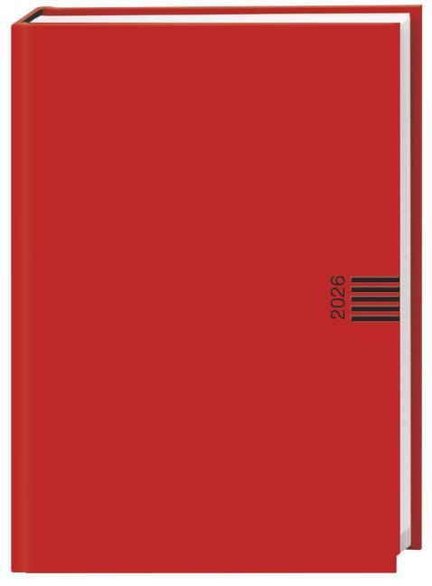 Actual product image Tages-Cheftimer A5, rot 2026 (A5, German)