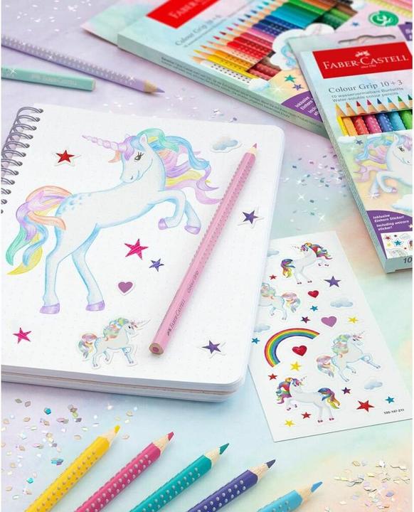 Produktbild Faber-Castell Colour Grip Einhorn (Mehrfarbig, 24 x)